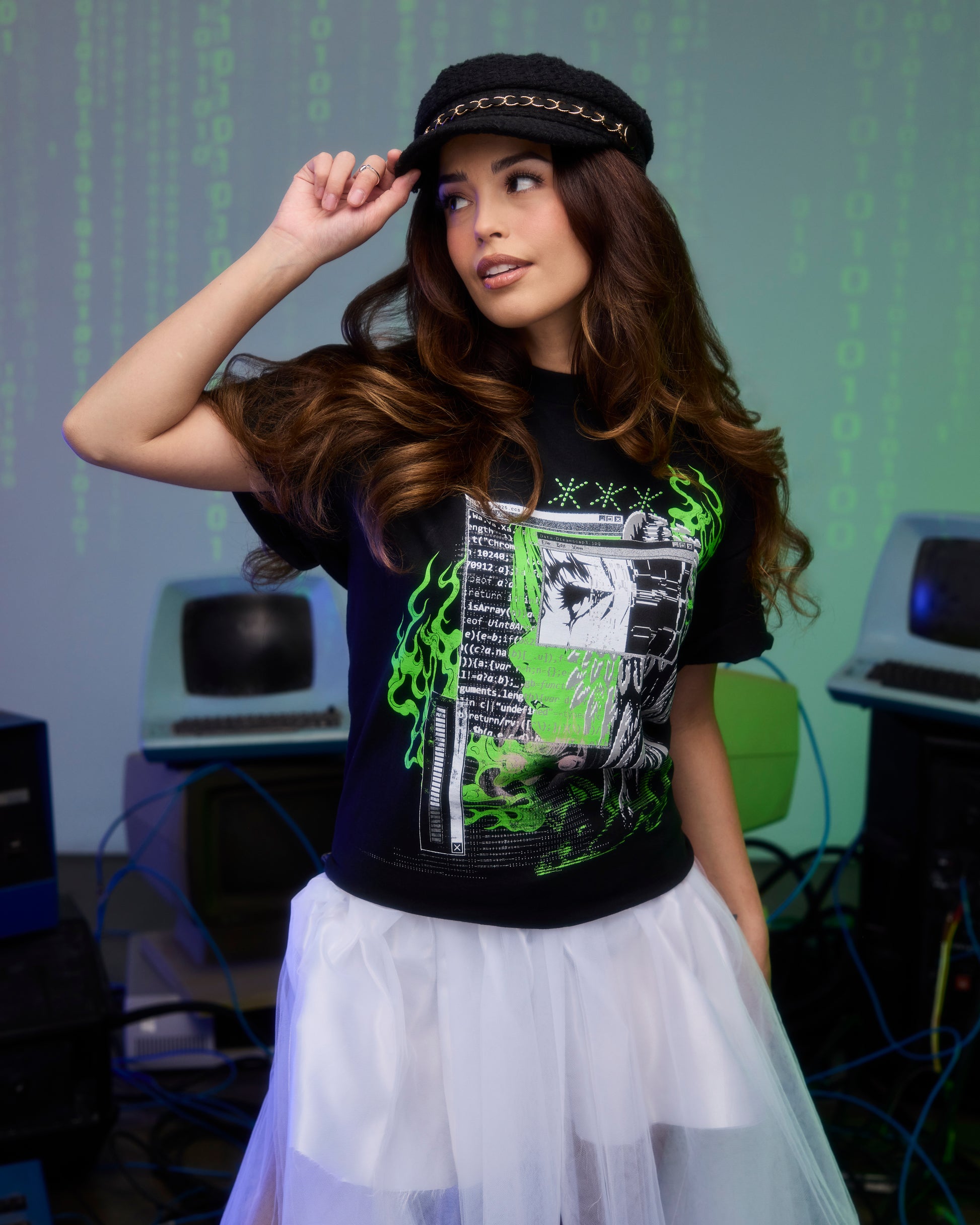 Data Dreamscape T-Shirt - Black