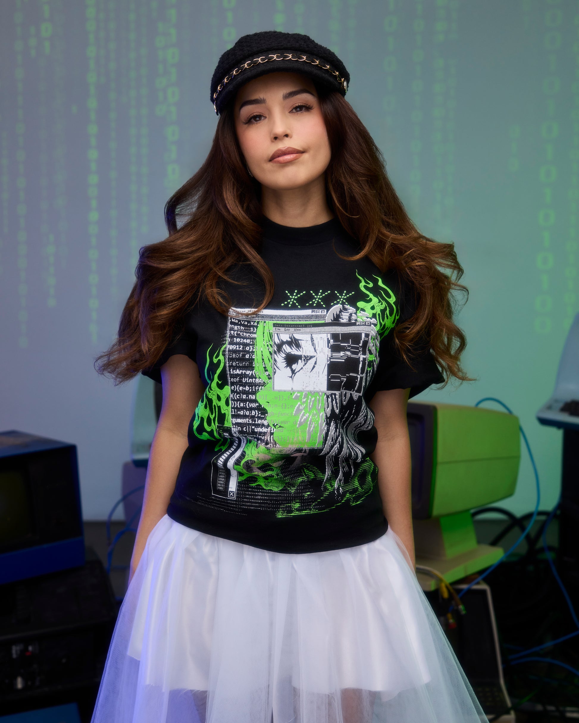 Data Dreamscape T-Shirt - Black