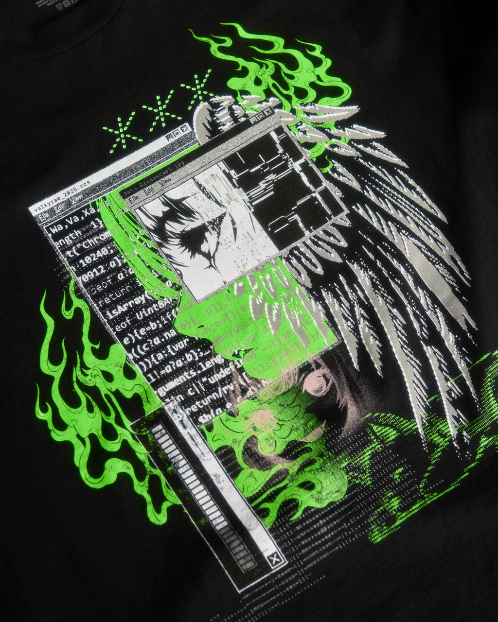 Data Dreamscape T-Shirt - Black