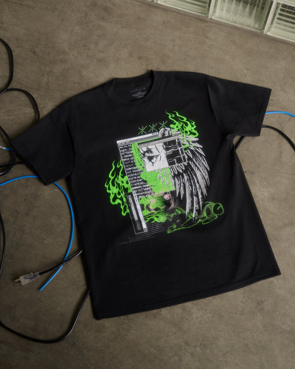 Data Dreamscape T-Shirt - Black