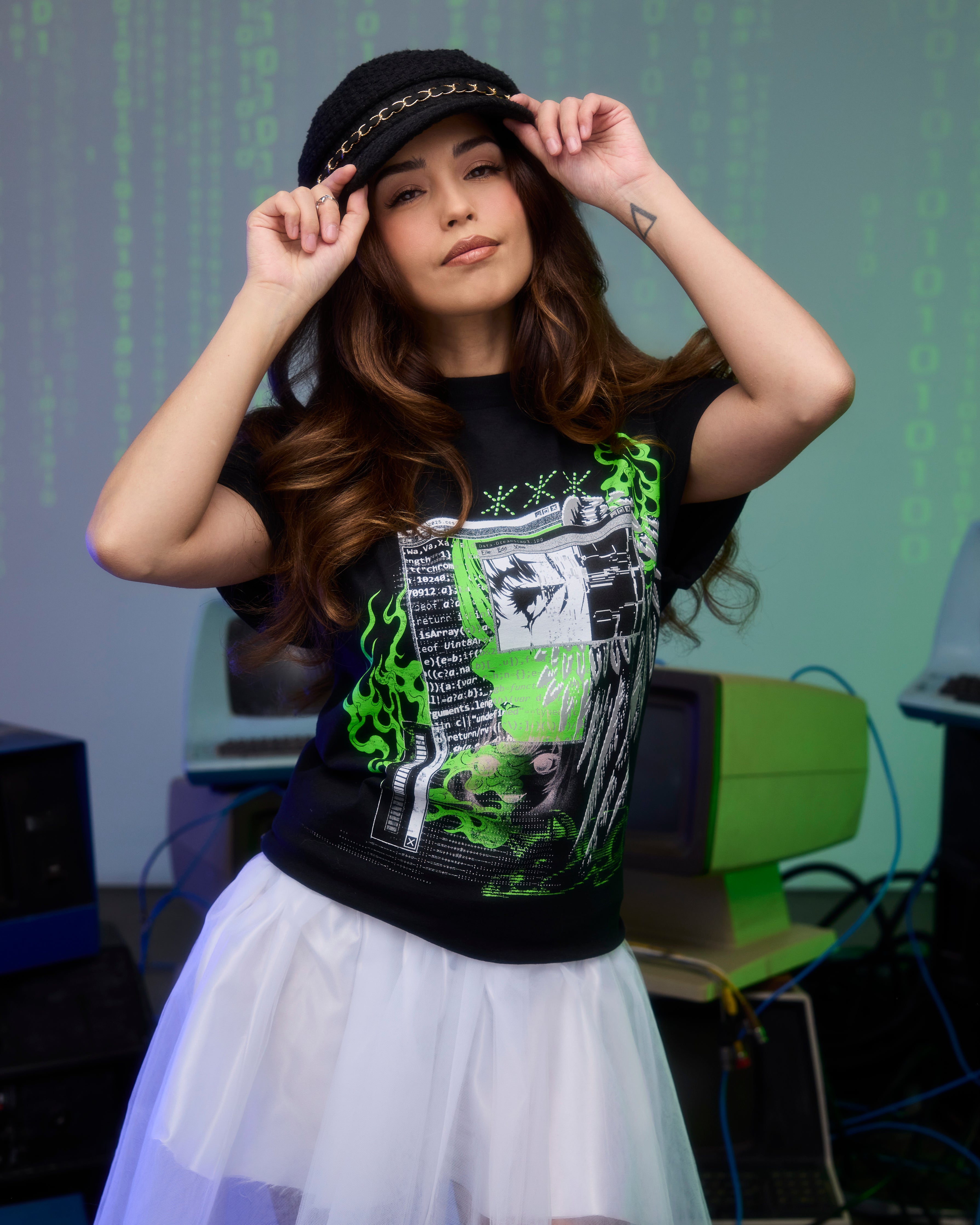 Data Dreamscape T-Shirt - Black