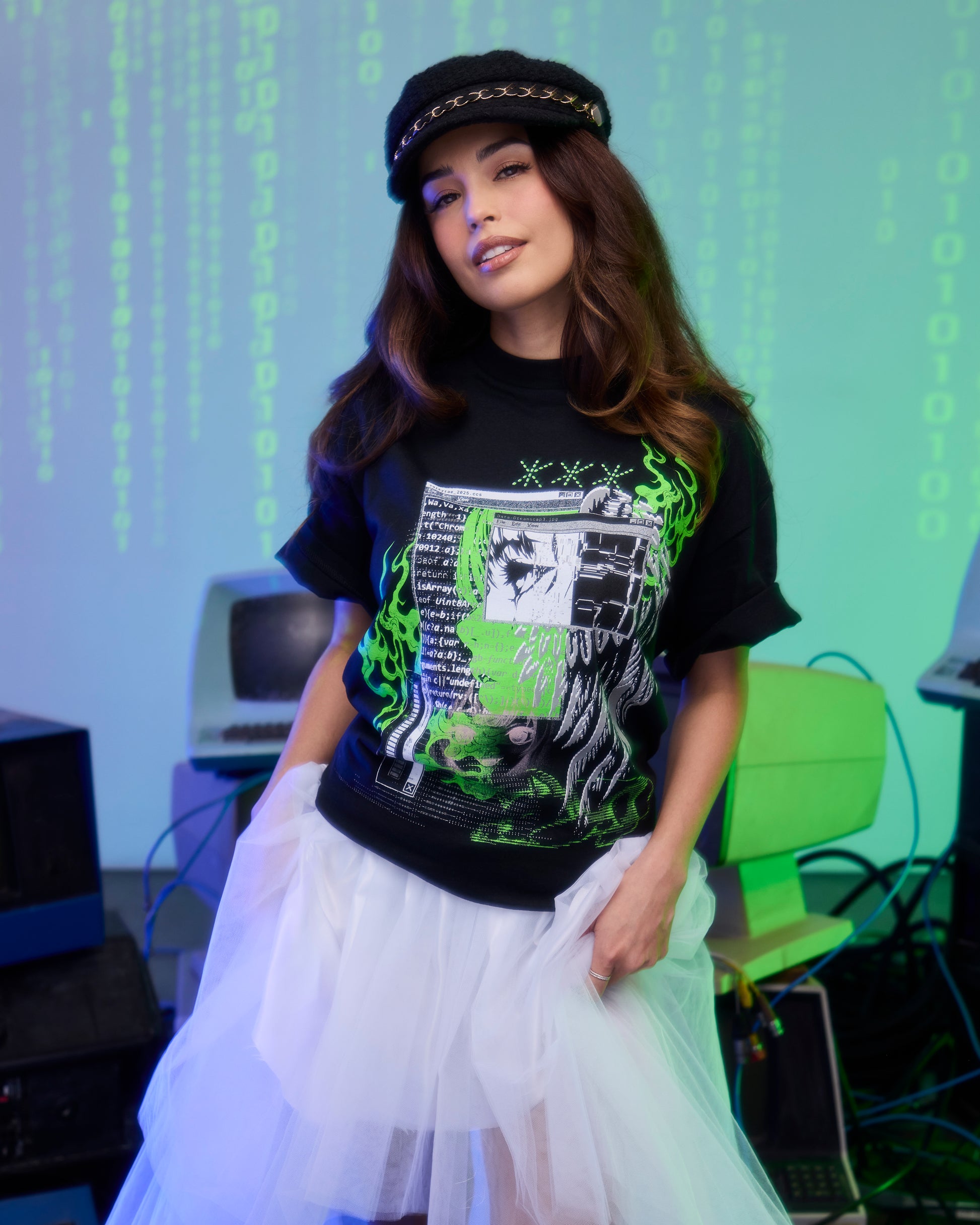 Data Dreamscape T-Shirt - Black