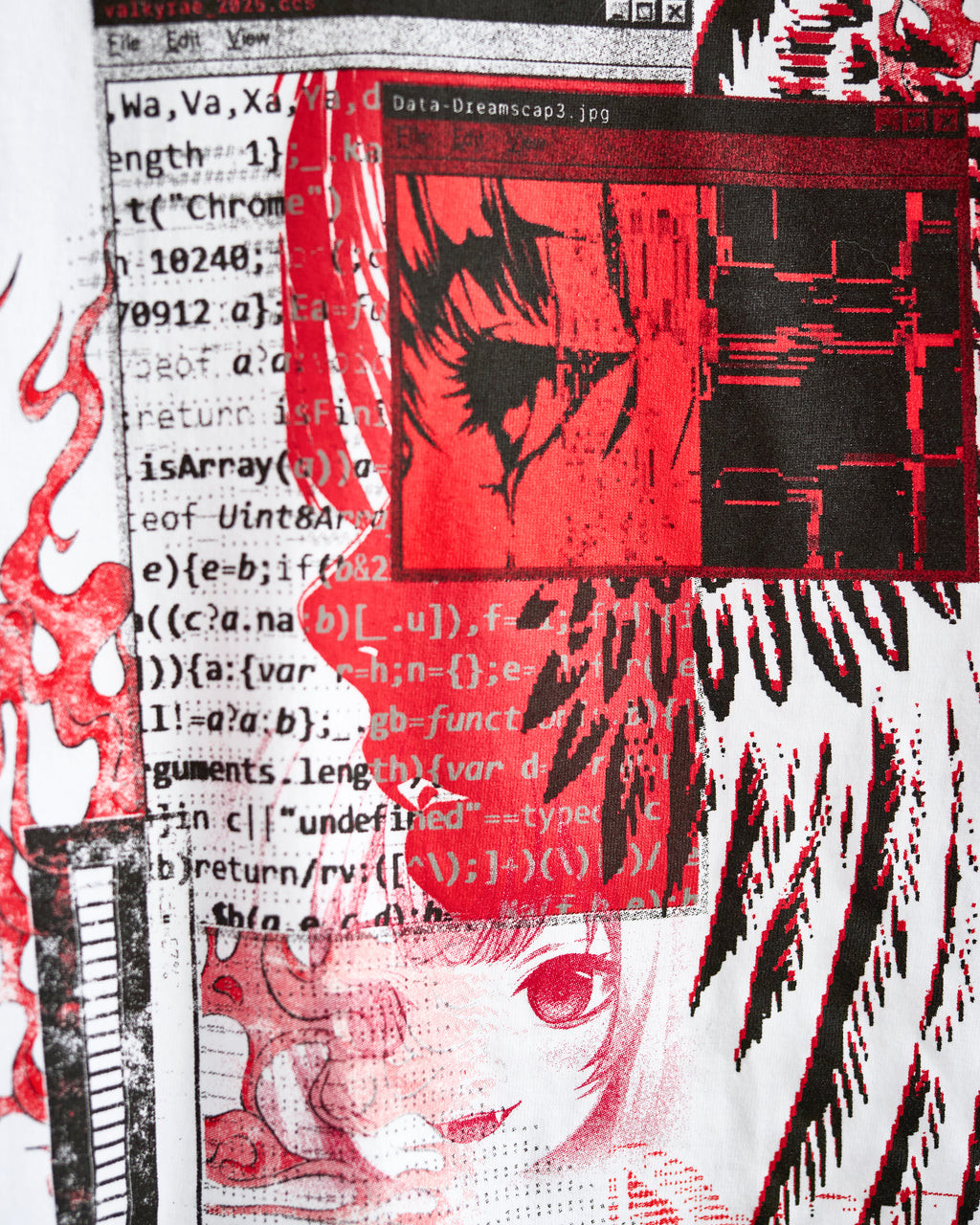 Data Dreamscape T-Shirt - White