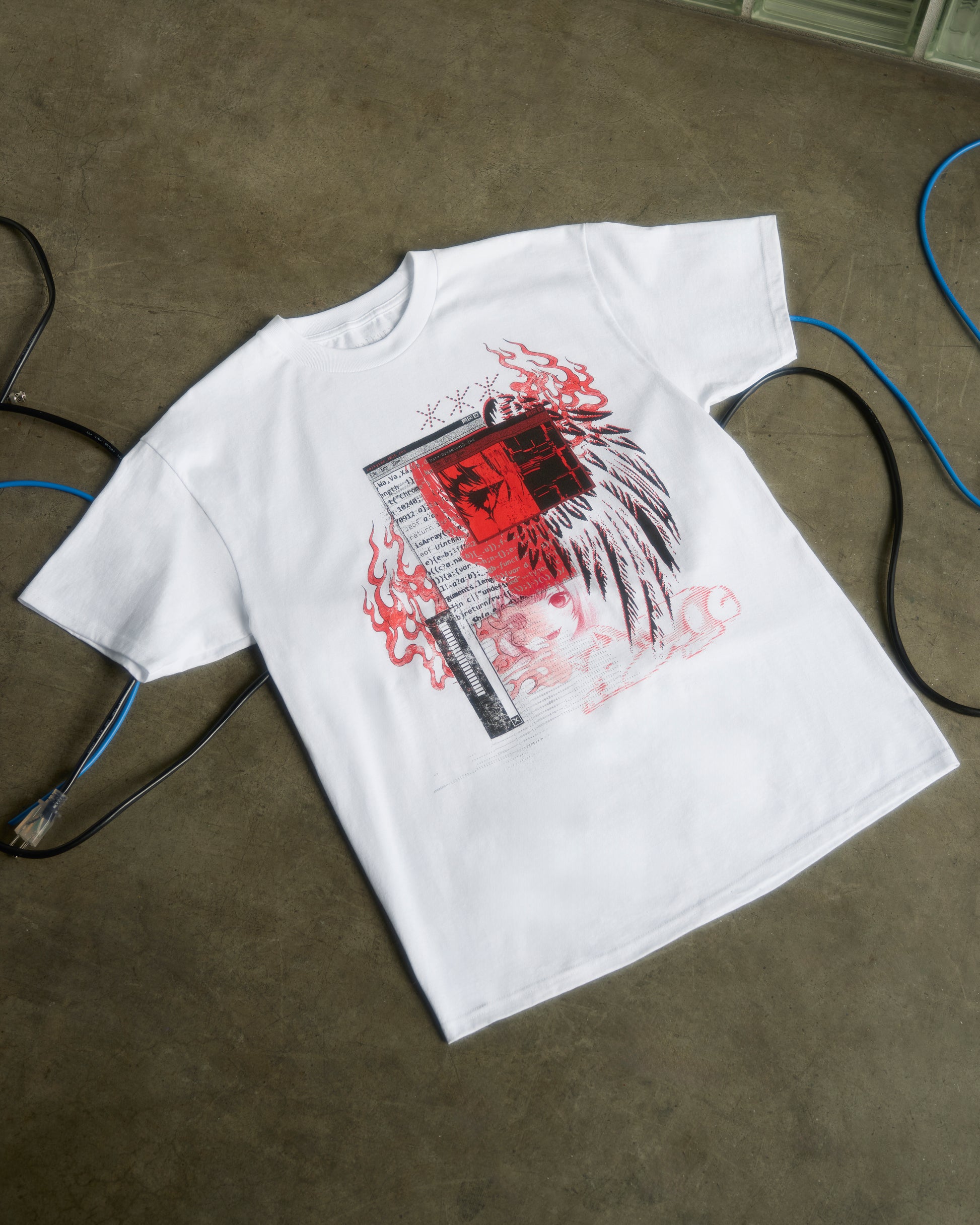 Data Dreamscape T-Shirt - White