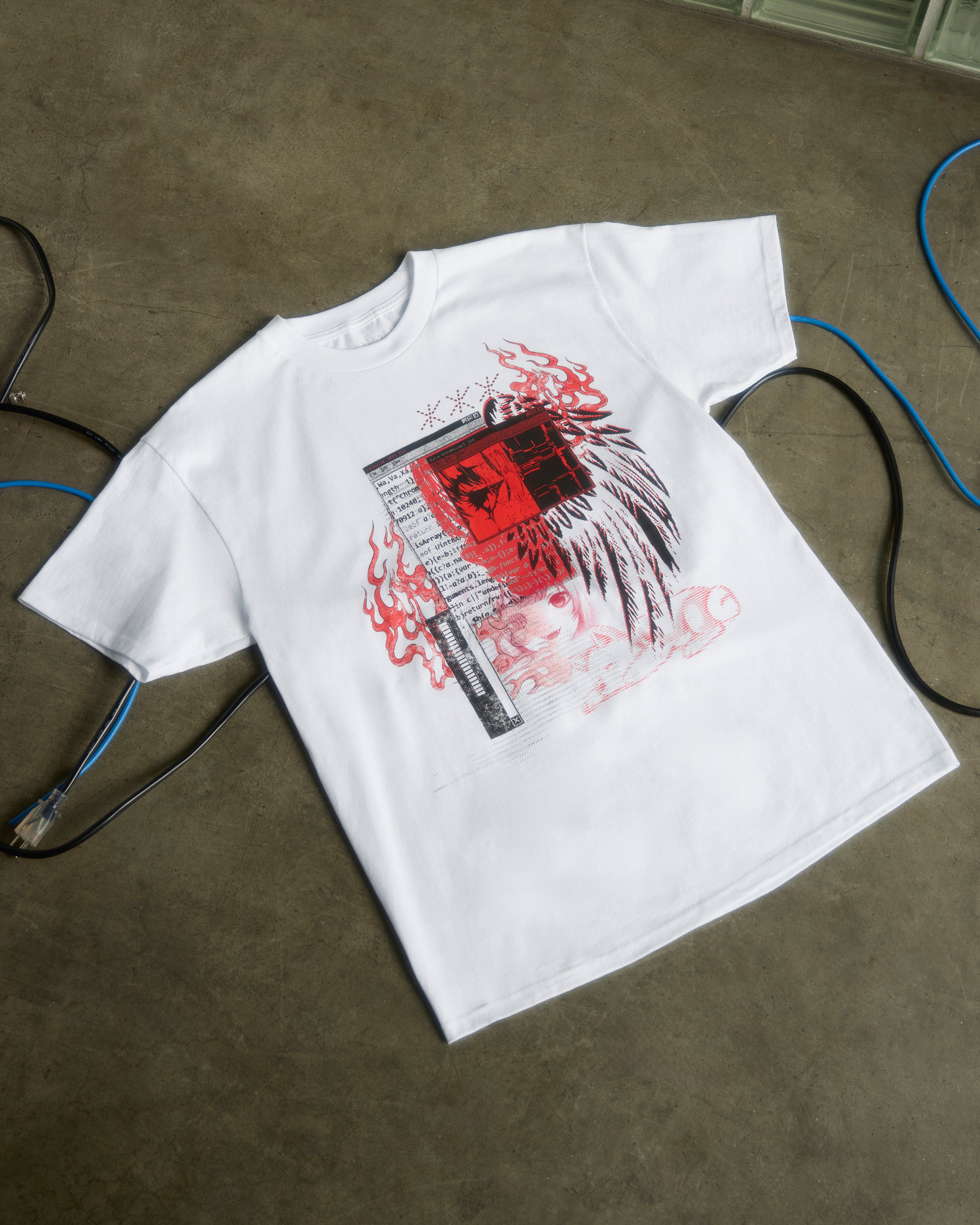 Data Dreamscape T-Shirt - White