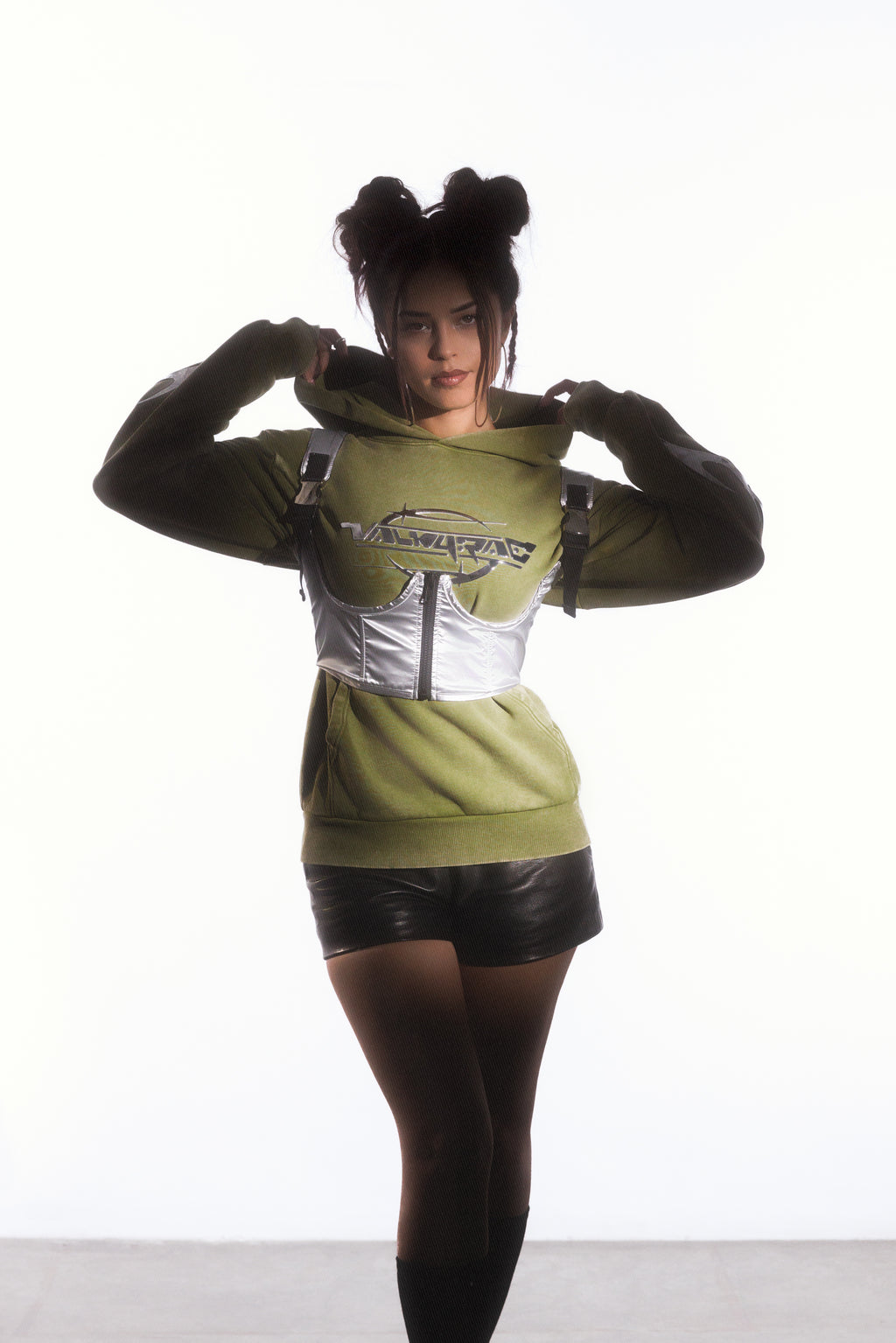 Chrome Green Hoodie