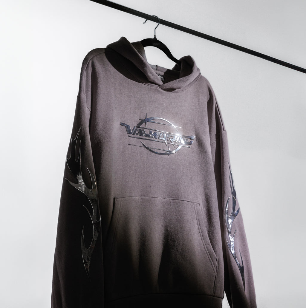 Chrome Gray Hoodie