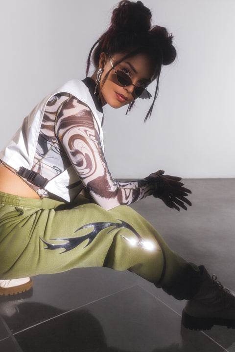 Chrome Green Sweatpants