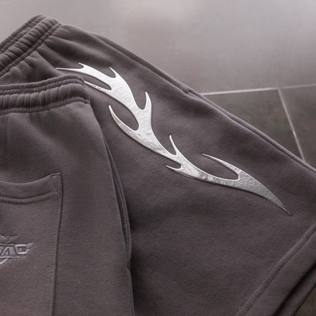 Chrome Gray Shorts