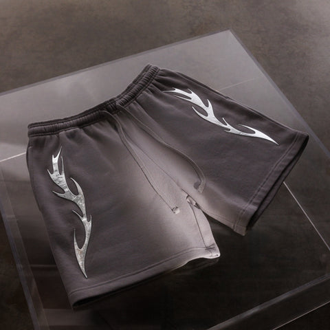 Chrome Gray Shorts