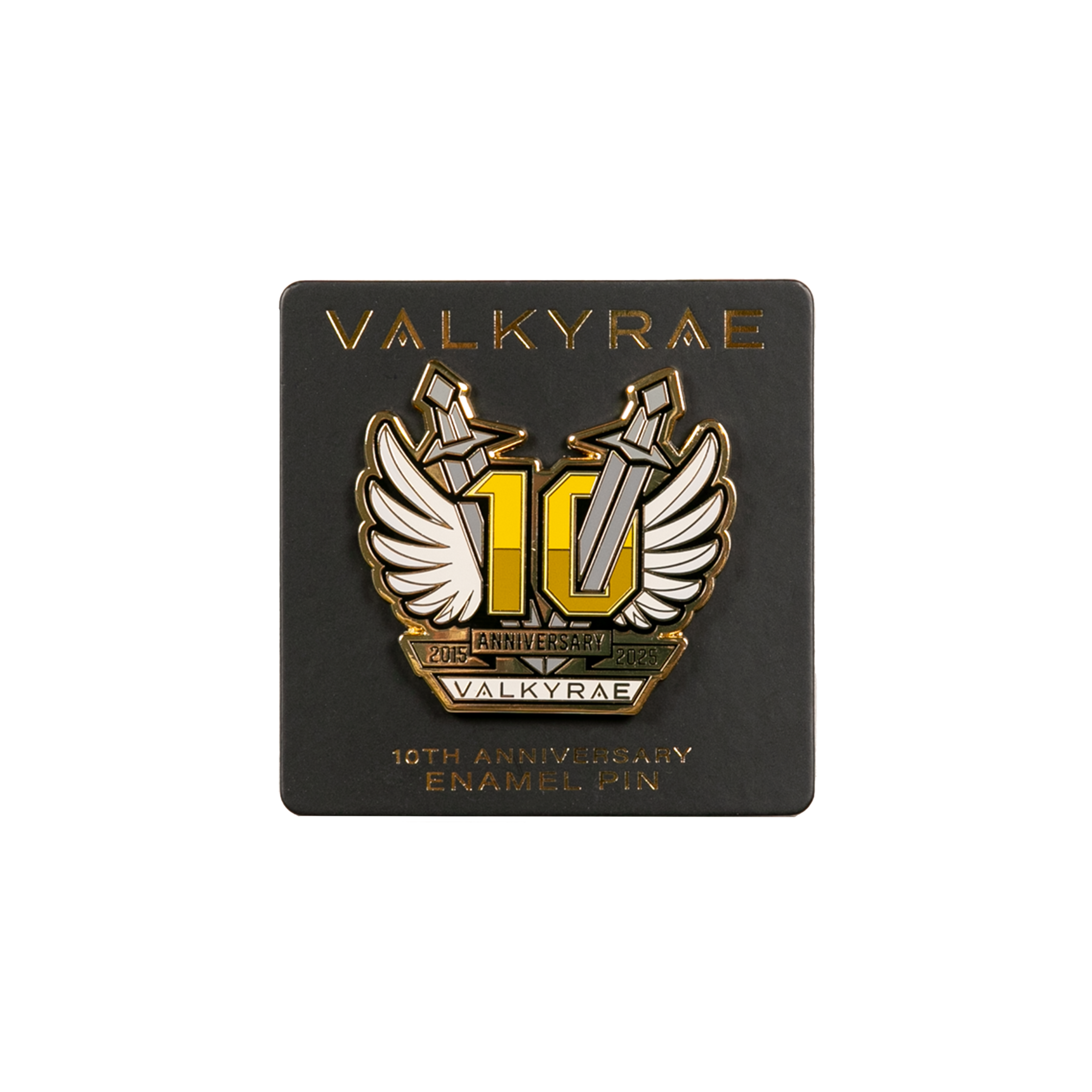 10 Year Anniversary GOLD Collectible Pin
