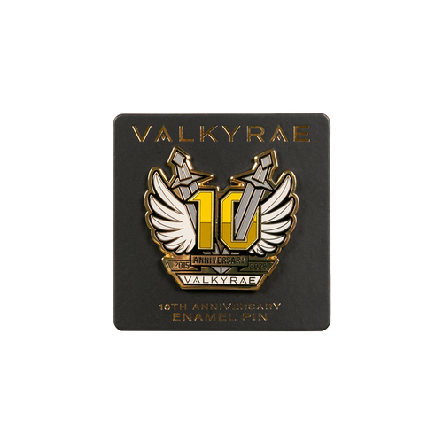 10 Year Anniversary GOLD Collectible Pin