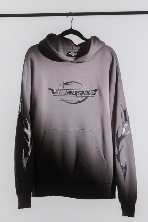 Chrome Gray Hoodie