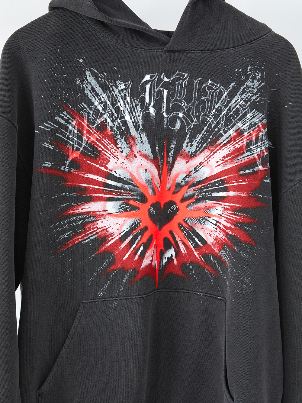 Black Heart Wings Hoodie